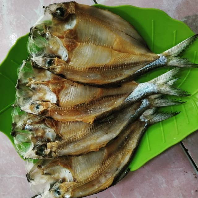 

Ikan asin tawes / ikan bernek gajih(lemak)
