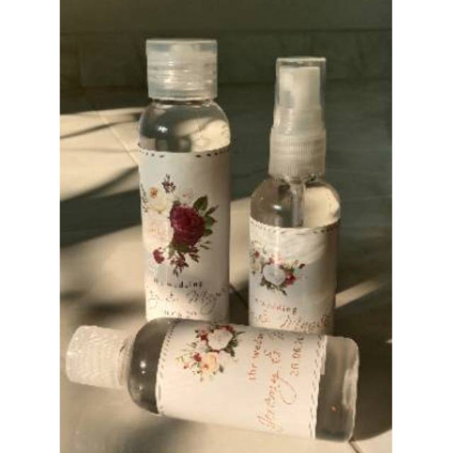 Wedding gift / souvenir Hand sanitizer
