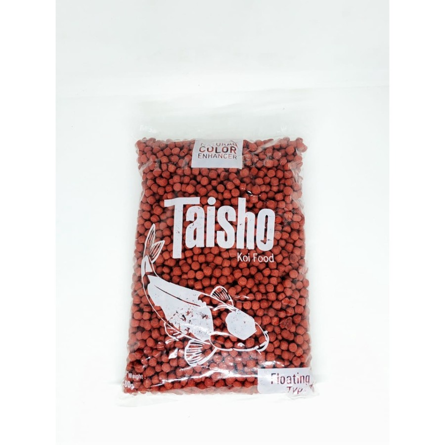 Pakan Taisho 400 gr Merah Pelet Taisho Makanan Ikan Hias Koi Koki