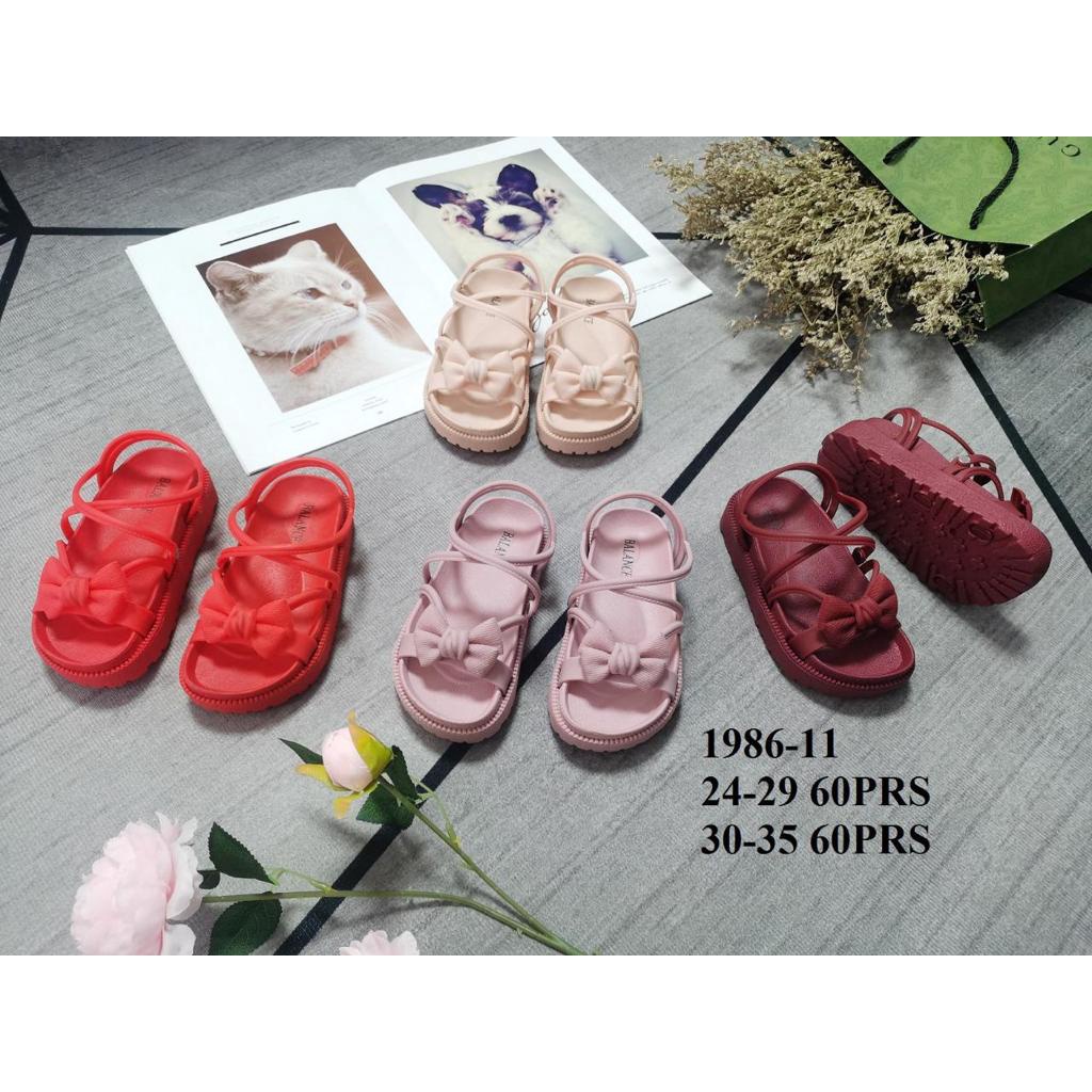 Sandal korea anak cewek 1986 11 BALANCE Sendal kekinian import anak perempuan SDLSA