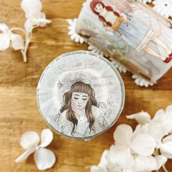 

63penhouse x Windry Ramadhina - Sweetheart PET Tape (FULL ROLL)