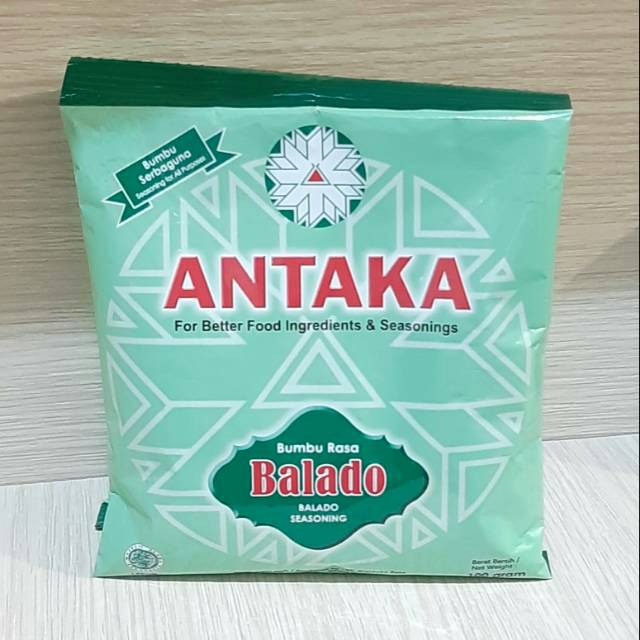 

Antaka Bumbu Serbaguna Rasa Balado 100 gr