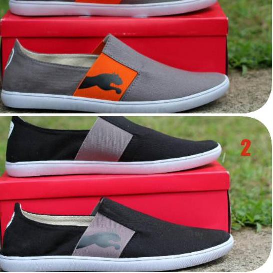 Terlariss PROMO Sepatu Pria Casual Slip On Puma Terbaru Terlaris <<ੂ