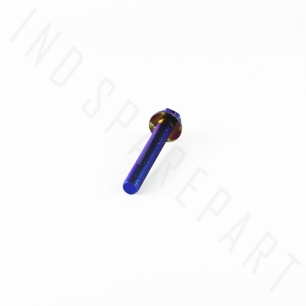 Baut-Baud Probolt-Pro Bolt Flower Biru-Blue M8x55-8x55-8 x 55 Drat 12