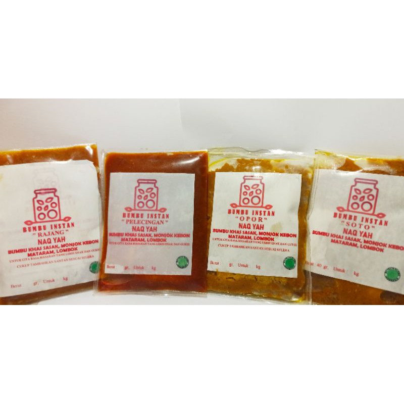 

Bumbu Masak Instan Khas Lombok
