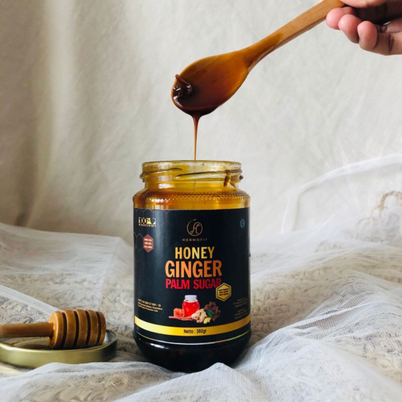 

Madu Jahe Gula Aren Hermofit / Honey Ginger Palm Sugar Hermofit / Madu Asli / Jahe Asli / Gula Aren