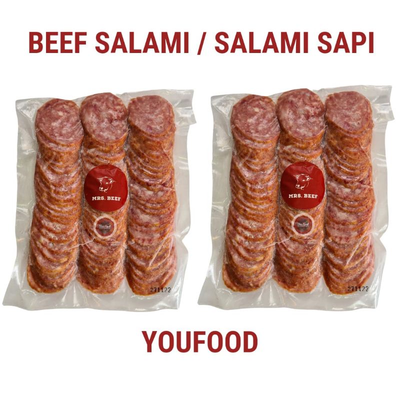 

PREMIUM BEEF SALAMI - SALAMI SAPI PREMIUM 500gr
