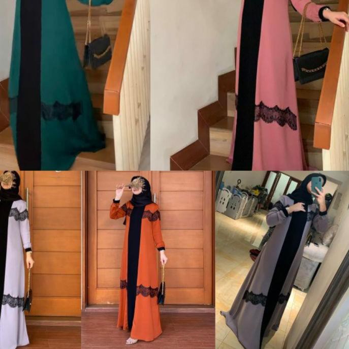 [PROMO 4.4]BEST SELLER (COD) ZANNA DRESS REFRENSI BY KALEELA.ID ZAINAH DRESS / JAVINA / NADEEA.ID [K