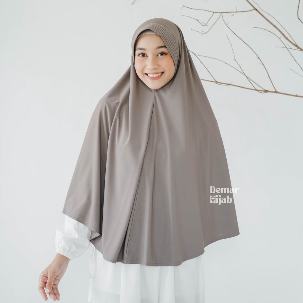 Demar Hijab - Samaira (Hijab Bergo Jumbo Pet Jersey Super Premium)