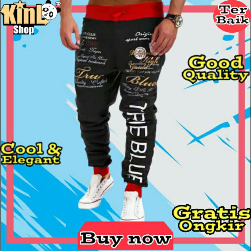 CELANA joger pria joger pants pria joger cowok cowo dewasa olahraga keren sport training COD JK 58