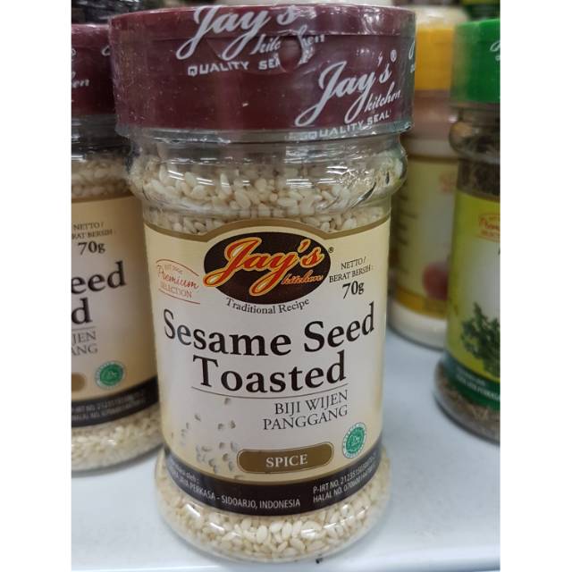 

Jay's Sesame Seed Toasted / Biji Wijen Panggang