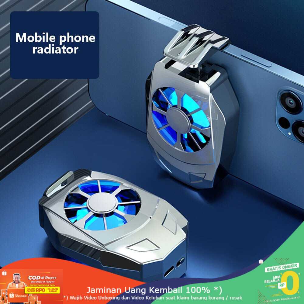 (BISA COD) RVOSTR Willkey Smartphone Cooling Fan Kipas Heat Sink Micro USB - L02