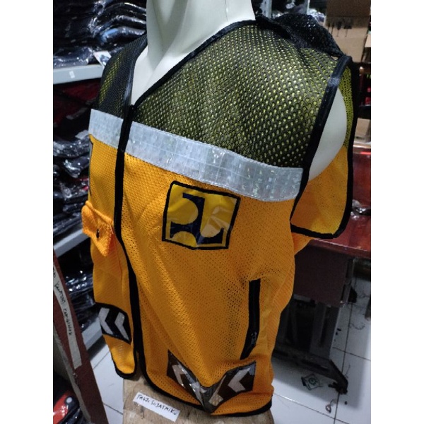 ROMPI SAFETY PU JARING DOBLE TEBAL KUNING