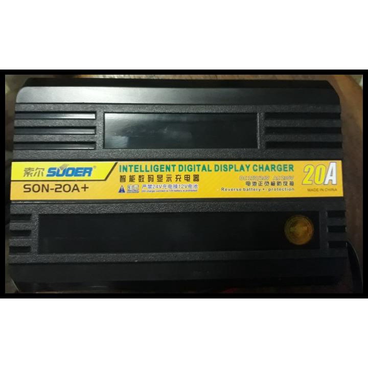 Cas Aki / Charger Accu Digital Souer 20A