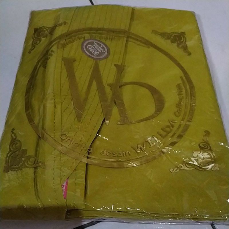 size L ZAHRA ANTEM WILLDA COLLECTION JILBAB KHIMAR KERUDUNG BERGO wilda-LIME
