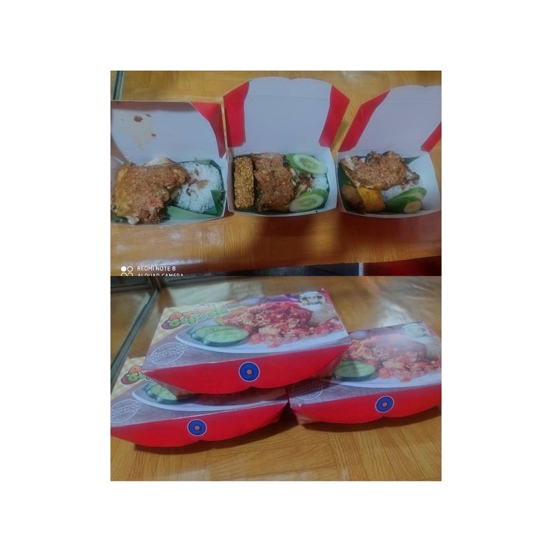 

ayam geprek mentrix sambel bledek