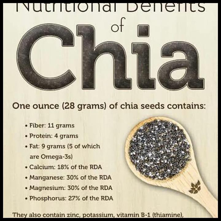 

Black Chia Seeds Organic 500Gram