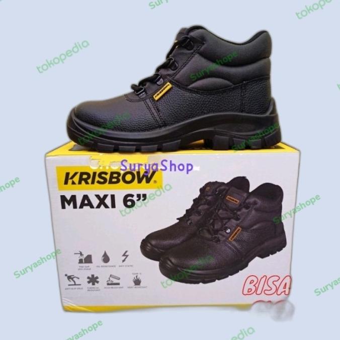 Sepatu Safety Krisbow Maxi 6 Inch Termurah