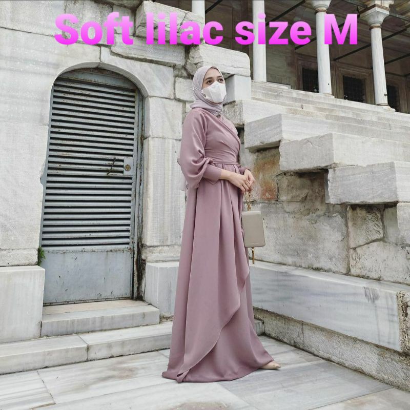 CAPPA DRESS SOFT LILAC BY HERWAYS ID