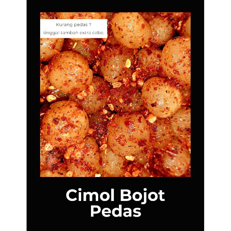 

Cimol Bojot Original Pedas (Instan)