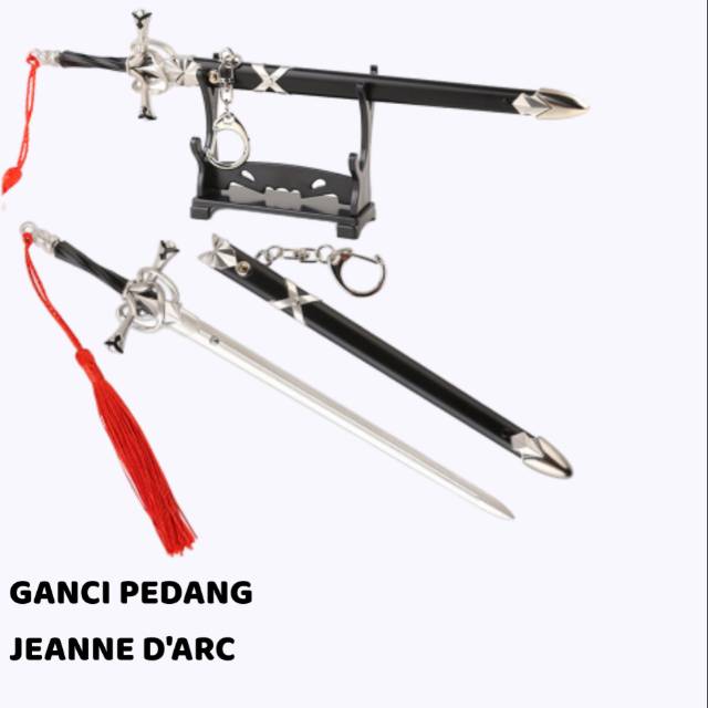 Gantungan Kunci Pedang Jeanne D'Arc