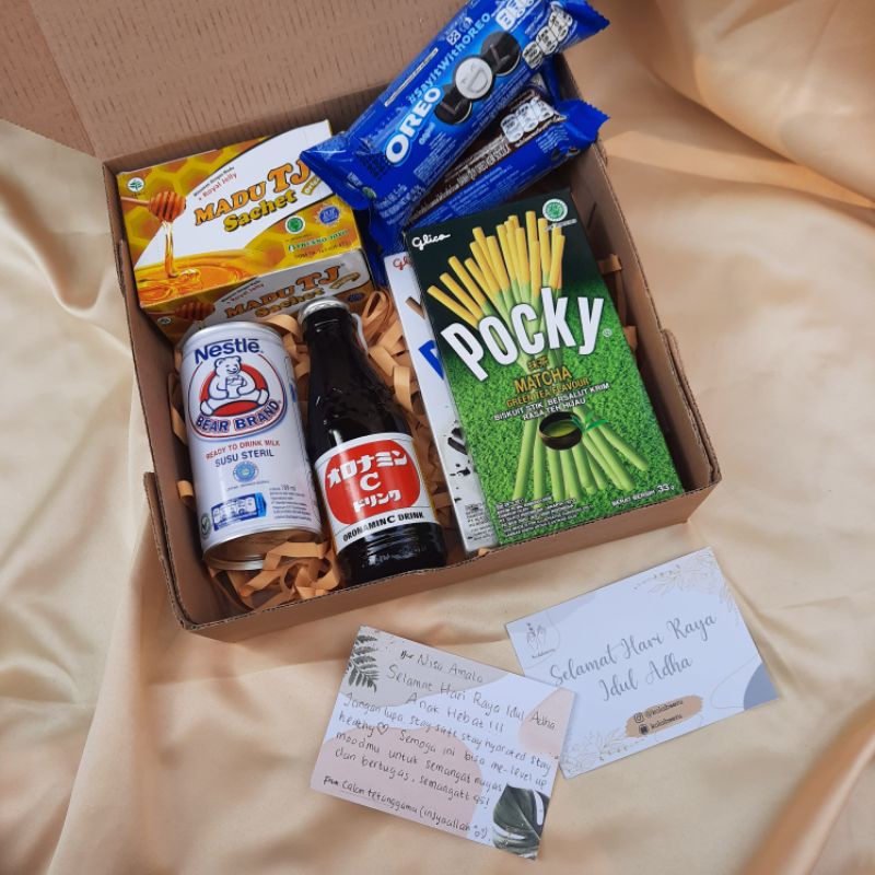 

Hampers Isoman / Hampers Kesehatan / New Normal kit/ Hampers Stay Healthy / jajanan wfh