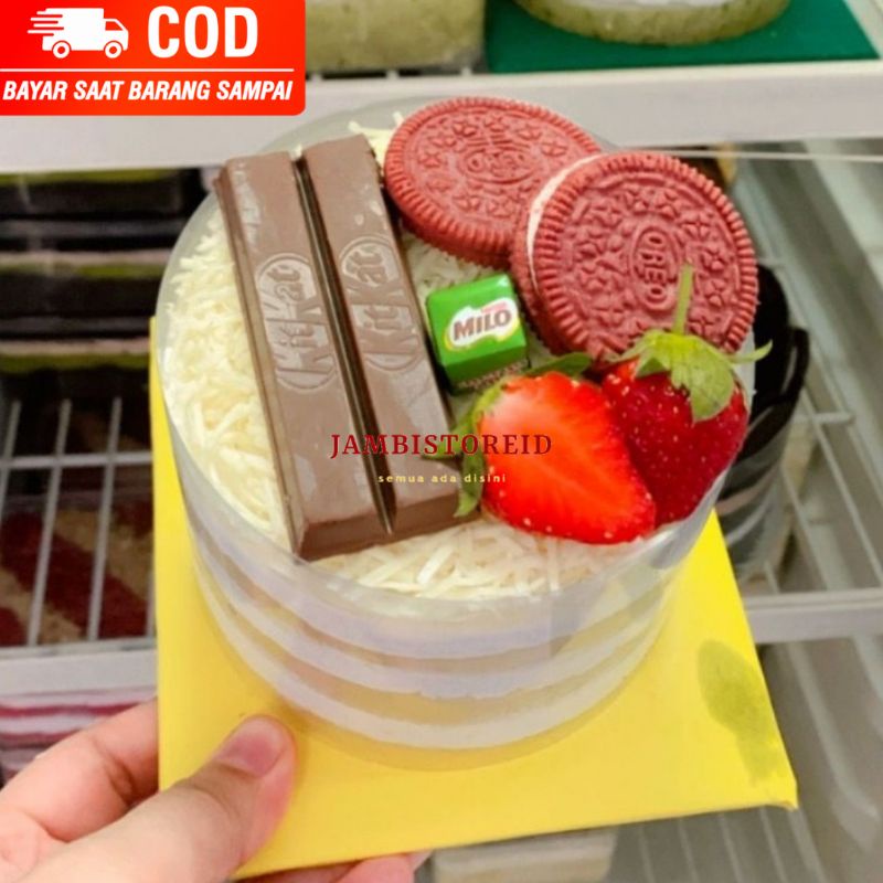 

(JAMBISTOREID) KHUSUS KOTA JAMBI JANGAN DIPESAN SEBELUM KONFIRMASI Kue Cake Ultah Birthday Milkbath Cheese Cheesecake Topping Oreo Kit Kat Jambi