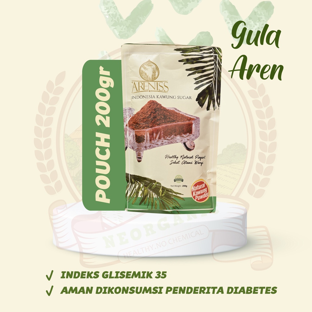 

Areniss Semut Pouch - Gula Kawung 200gr