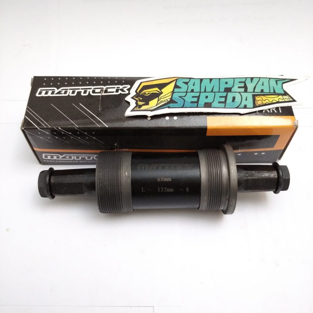 PROMO BB Kotak 118 122 127 Sepeda MTB Federal Bottom Bracket Mattock Bearing AS Tengah Laker Crank P