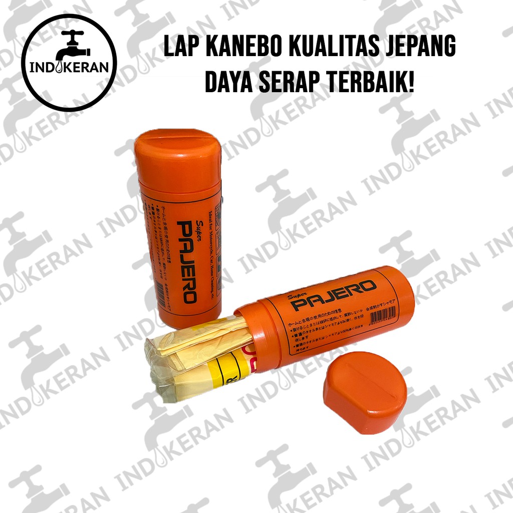 INDOKERAN - Lap Kanebo Chamois Serbaguna Daya Serap Jepang - High Quality