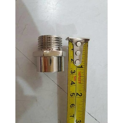 Sok drat 1/2" . sok pemanjang kran. drat luar drat dalam