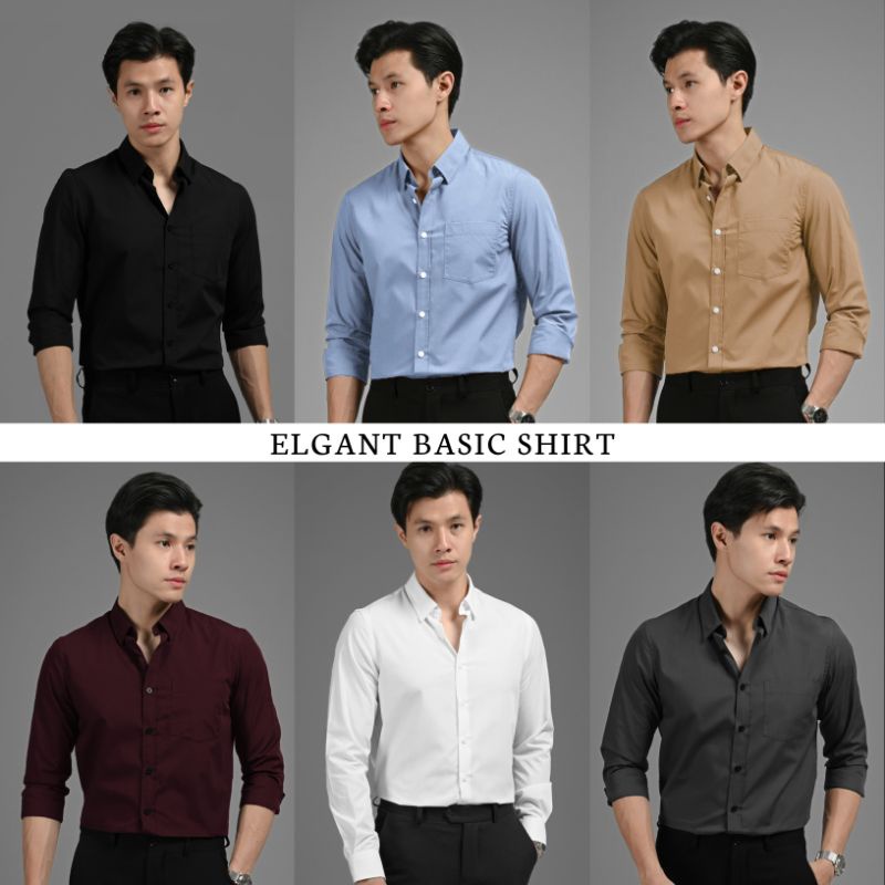 ELGANT BASIC SHIRT By Male id | Heymale id