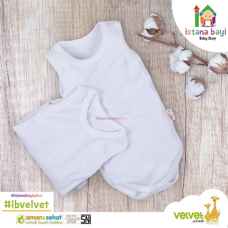 Velvet Junior -  singlet Jumper bayi/Singlet bayi/Singlet anak 1 pcs