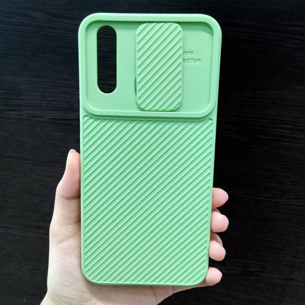 Case Termurah Softcase VIVO Y12 Y12i Y15 Y17 Y91C Protector Slide Camera Macaroon Pelindung Lensa