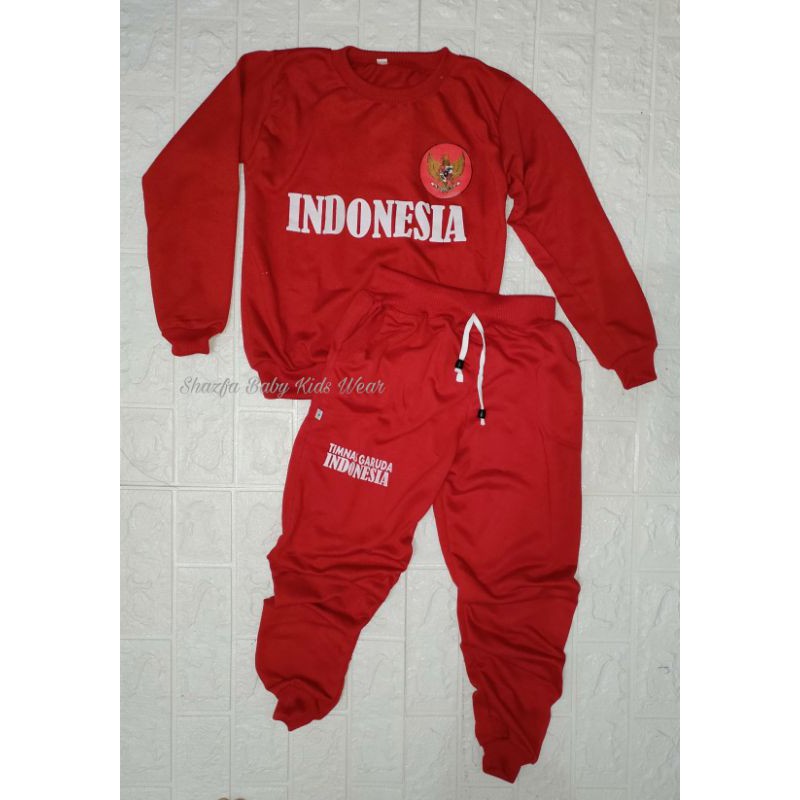 SETELAN JOGER BABY TERRY 7-11 TAHUN / SETELAN SWEATER  BOLA  LIMITED EDITION