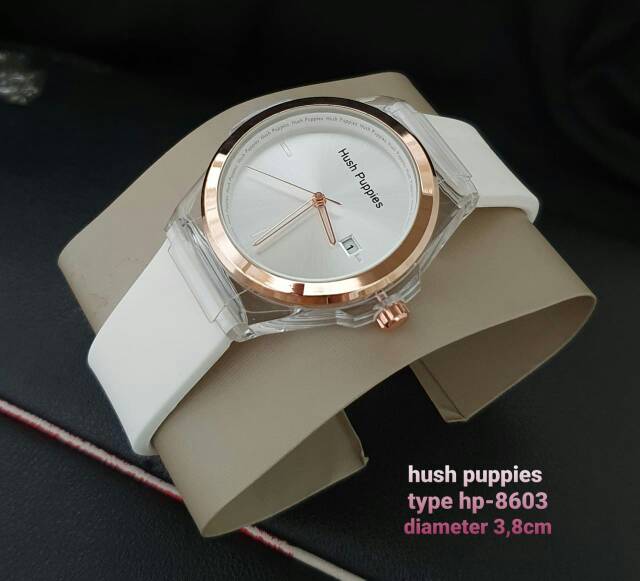 Jam tangan wanita Hush Puppies rubber tanggal aktif