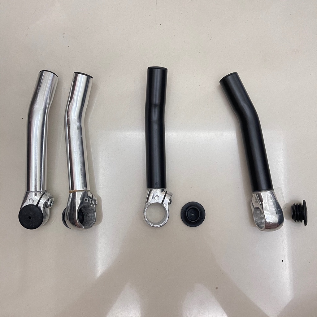 5fasahanam - tanduk sepeda bar end alloy pegangan samping sepeda lipat mtb bmx