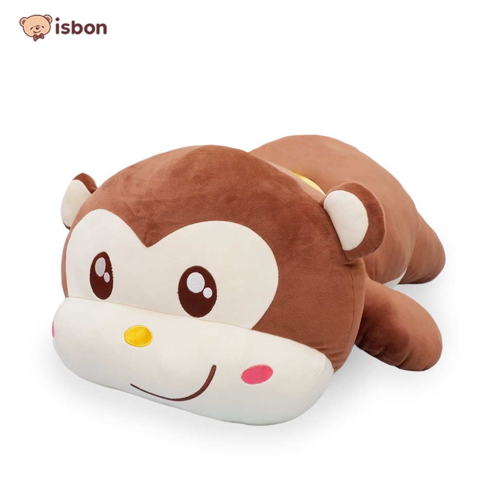 Boneka Monyet  JUMBO Ly Kevin 73 CM Sleeping Cocok Untuk bantal Guling Bahan Halus dan Lembut By ISTANA BONEKA