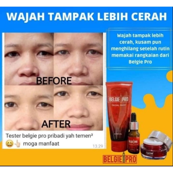 BELGIE PRO NIGHT CREAM 100% ORIGINAL CREAM ANTI AGING WITH PROPOLIS IPPHO SANTOSA