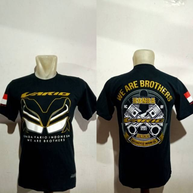 cod kaos motor honda Vario Baju honda vario Kaos motor vario