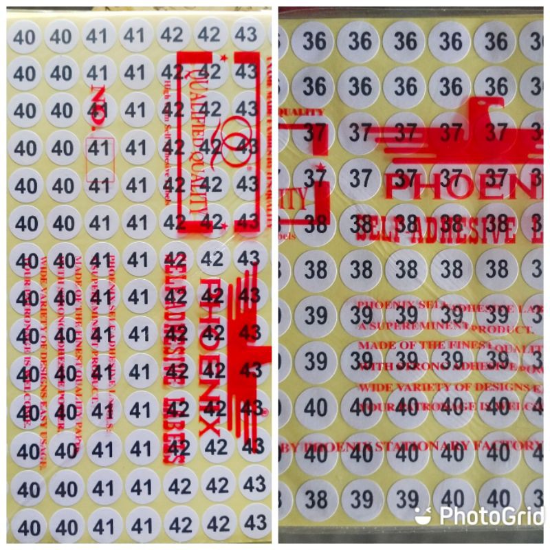 

no tempel/harga diatas untuk 5lembar
