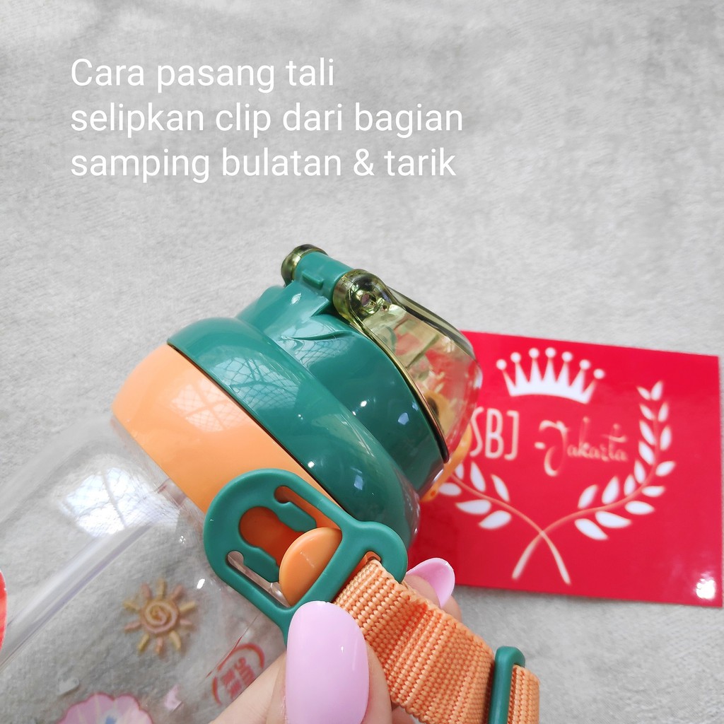 BOTOL MINUM ANAK 570 ml - 550 ml BPA FREE Anti Bocor Diller Maxhome Original Wild Life