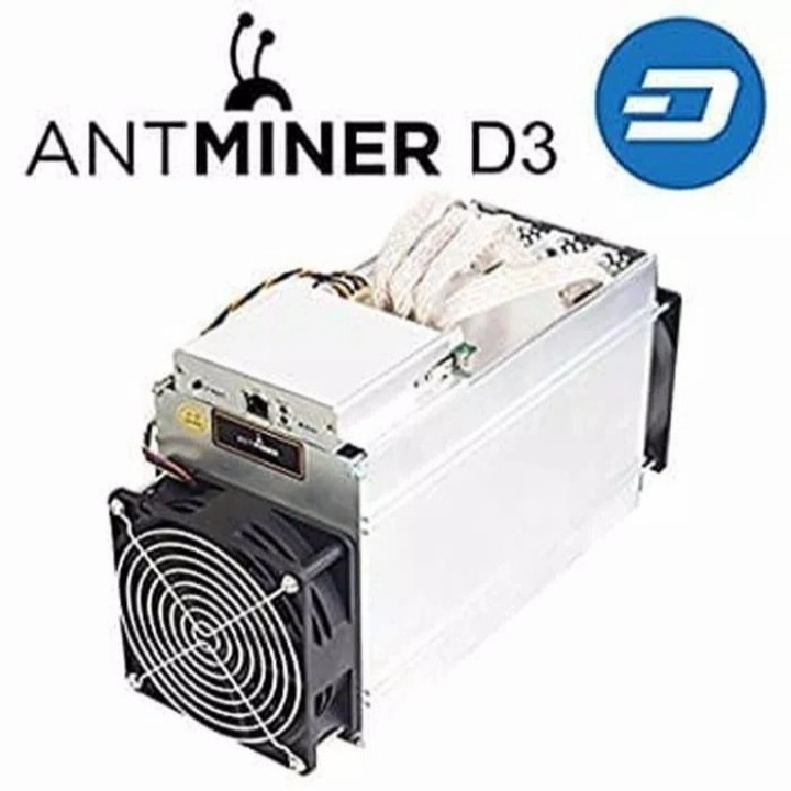 Antminer D3 Dash coins miner 15Gh/s x11 Second Good Condition