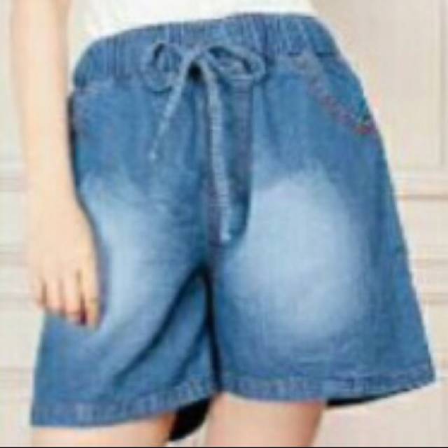 TERMURAH! HOT PANT POLOS SOBEK DAN RAWIS BAHAN JEANS WASH UKURAN ALL SIZE FIT TO L - GROSIR BAJU