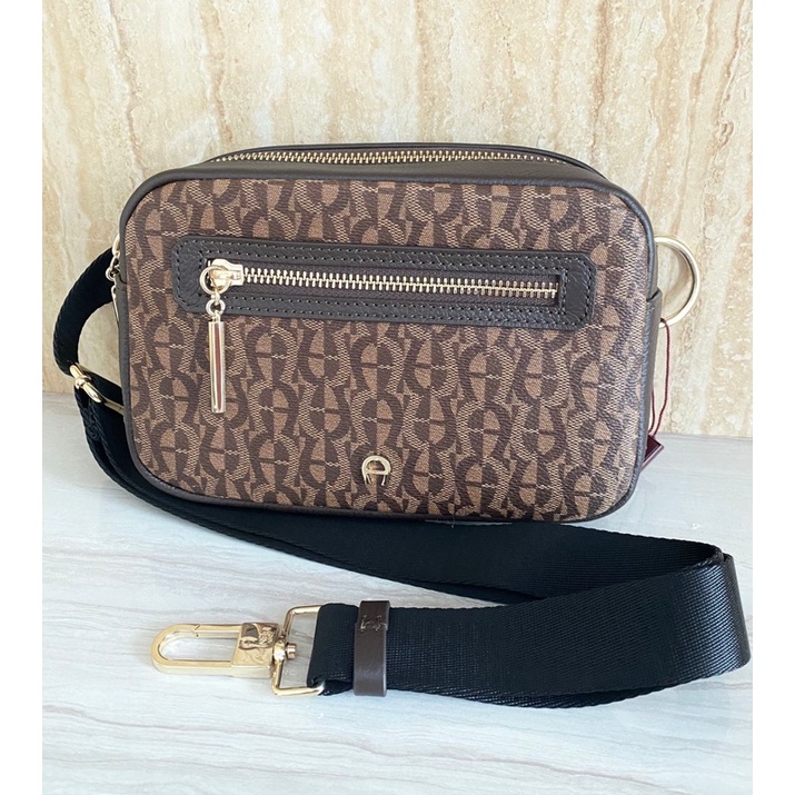 Aigner Ilona Belt Bag Fango Brown
