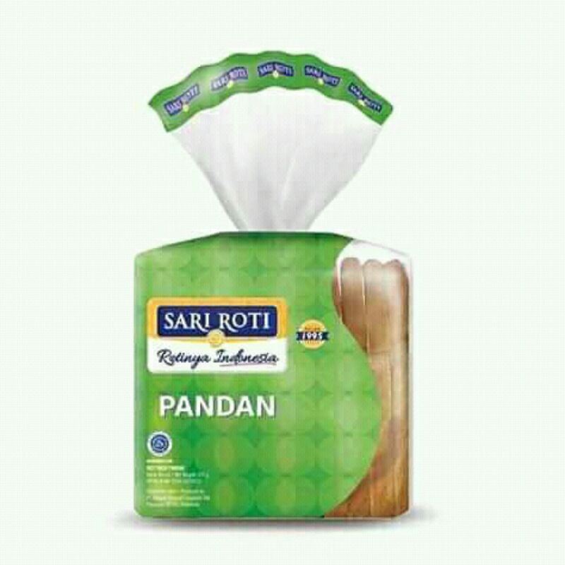 

Sari Roti Tawar Pandan manis