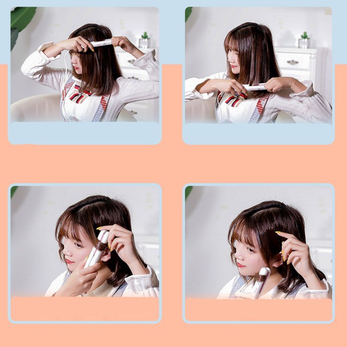 Catokan Rambut Karakter 2 in 1 / Catok Rambut / Catokan Mini / Kemier