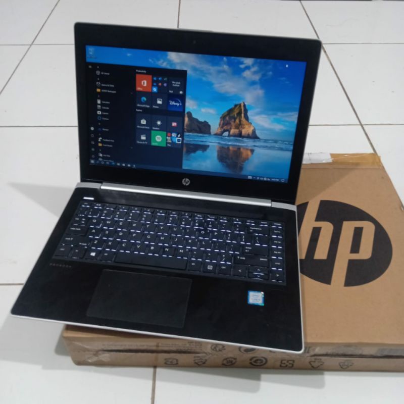 Laptop Hp Probook 430 G5 Intel Cor i3-8130U Gen 8 Keyboard Backlight  Ram 4GB/1TB Body super slim Usb Type C