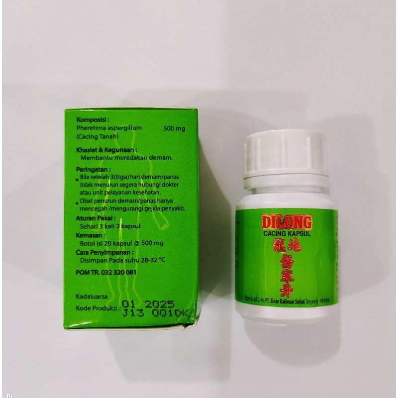 DILONG KAPSUL CACING/ Obat Tipes/ Demam