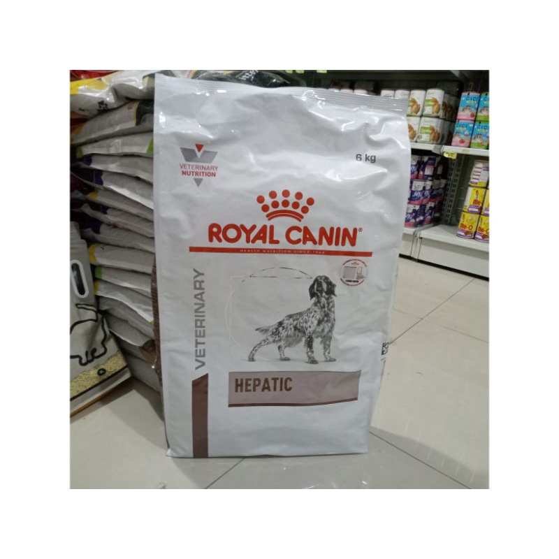 Dog Food Royal Canin Veterinary Hepatic Dog 6kg Freshpack |  makanan anjing khusus ntuk gangguan hati